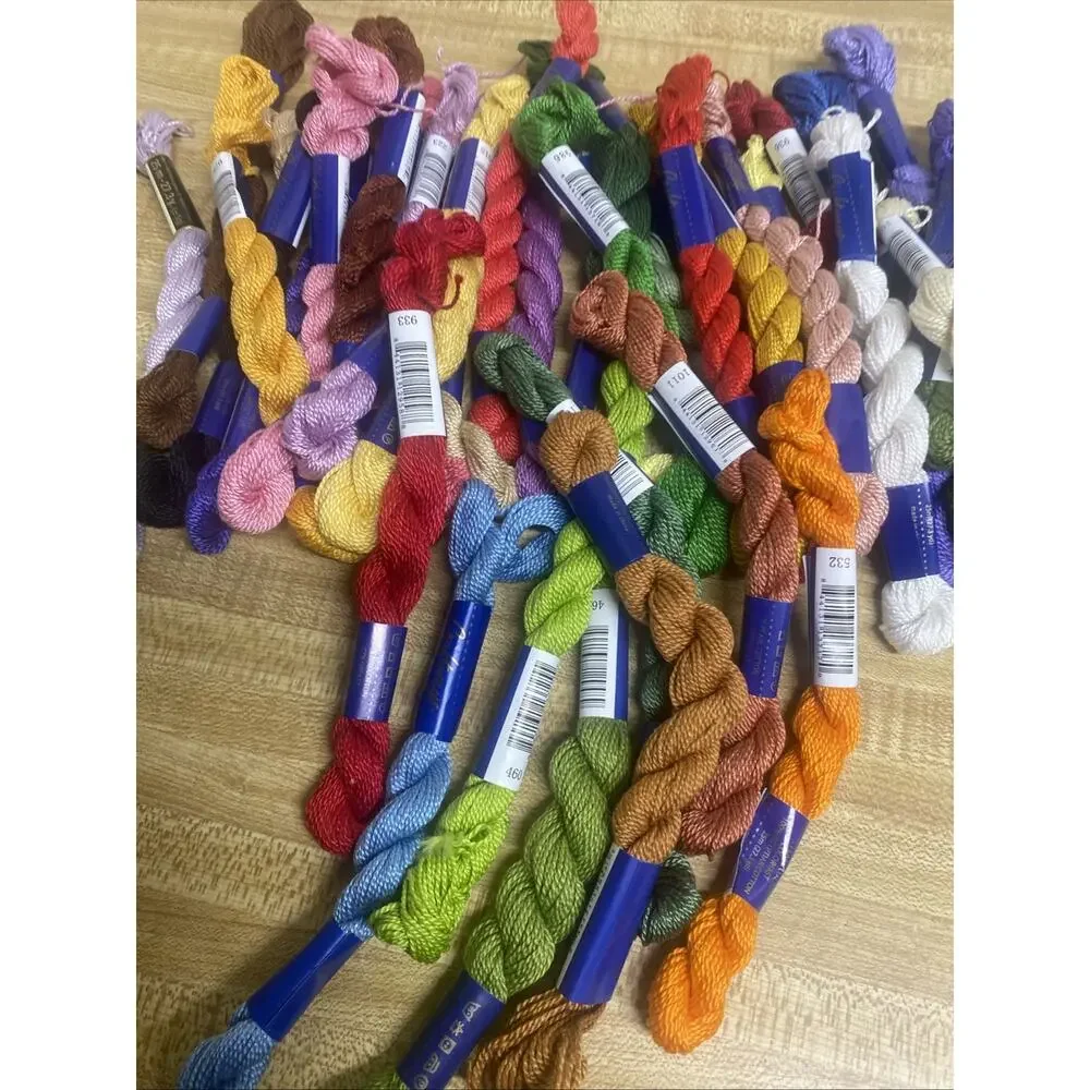 Lot Of 38 Craftways EMBROIDERY FLOSS Skeins 6-Strand #5 Pearl Cotton 25 Meters